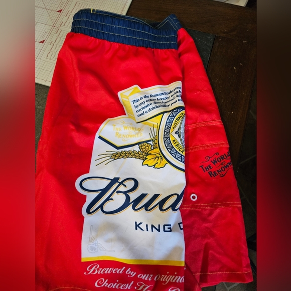 2XL Men's Swimming Shorts Budweiser - Picture 4 of 5